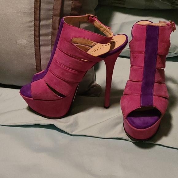 Cento111undici platform stiletto - Picture 4 of 9